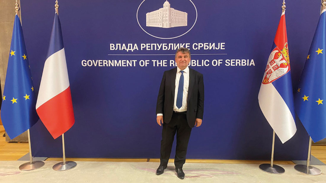 Official visit in Serbia